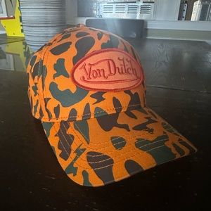 Von Dutch Camo Trucker Hat